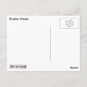 Het is tenslotte een Kudzu-wereld Briefkaart (Achterkant)