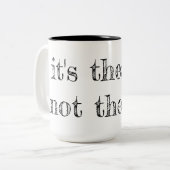 Het is theater geen mok van theaterleraren (Voorkant links)