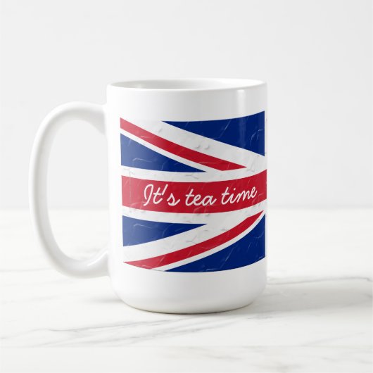 Het is thee-tijd koffiemok (Links)