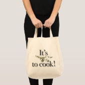 "Het is Thyme aan Cook!" tas (Voorkant (product))
