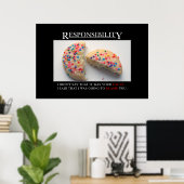 Het is tijd dat je de verantwoordelijkheid neemt [ poster (Thuiskantoor)