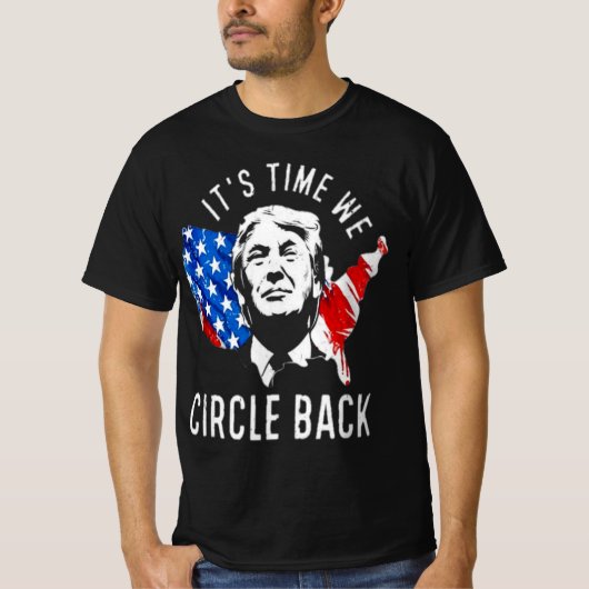 Het is tijd dat we de T-shirt ontwerpen Trump 2024 (Voorkant)
