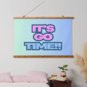 Het is Tijd Hangend Wandkleed (Slaapkamer)