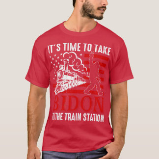 Het is tijd om Bidon naar het treinstation Bigfoo T-shirt