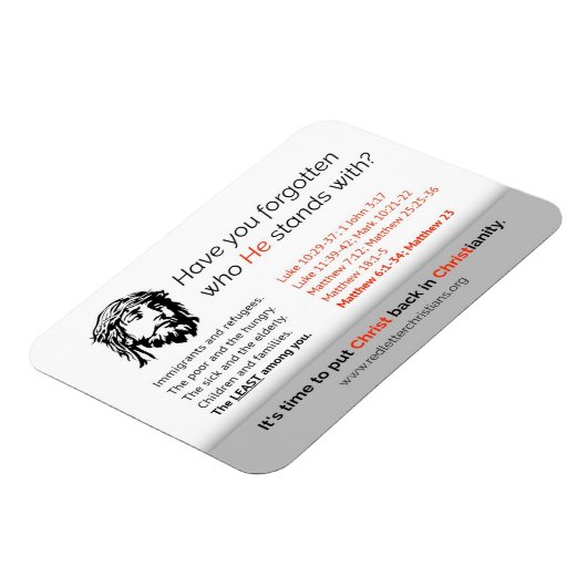 Het is tijd om Christus terug in het christendom t Magneet (Linkerzijde)