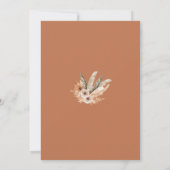 Het is tijd om de datum te reserveren save the date (Achterkant)