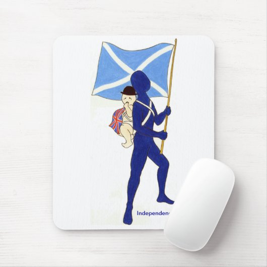 Het is tijd (om die last neer te leggen) Independe Muismat (Met muis)