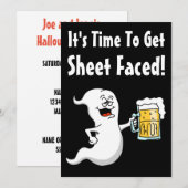 Het is tijd om een laken te krijgen met grappige v kaart (Voorkant / Achterkant)