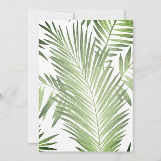 Het Is Tijd Om Feest te Vieren als een Ananas Kaart (Achterkant)