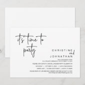 Het is tijd om feest te vieren, weddenschappen uit kaart (Voorkant / Achterkant)