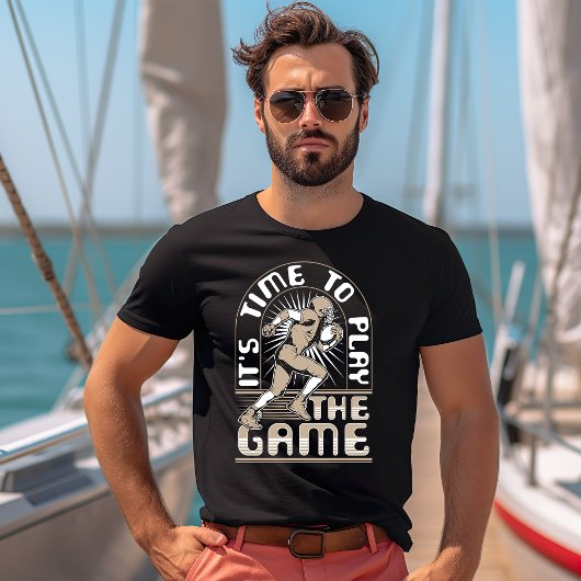Het is tijd om het spel T-shirt te spelen