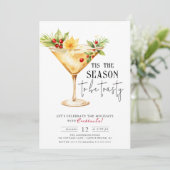 Het Is Tijd Om Het Warm Te Hebben! Cocktailparty Kaart (Staand voorkant)