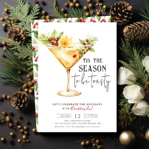 Het Is Tijd Om Het Warm Te Hebben! Cocktailparty Kaart