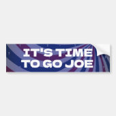 Het is tijd om Joe te gaan, laat Brandon Funny gaa Bumpersticker (Voorkant)