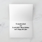 HET IS TIJD OM 'JOU' PRETTIG KERSTFEES TE WENSEN KAART (Binnen)