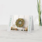 HET IS **TIJD OM KERSTMIS TE VIEREN** KAART (Voorkant)