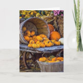 HET IS TIJD OM NA TE DENKEN WAAROM WE THANKSGIVING KAART (Voorkant)