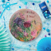 Het is tijd om Napkins te wijn Papieren Bordje (Feest)