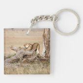 Het is tijd om op de foto van Lion te staan met te Sleutelhanger (Achterkant)