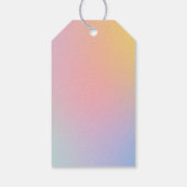 Het is tijd om te bedanken cadeaulabel (Achterkant)