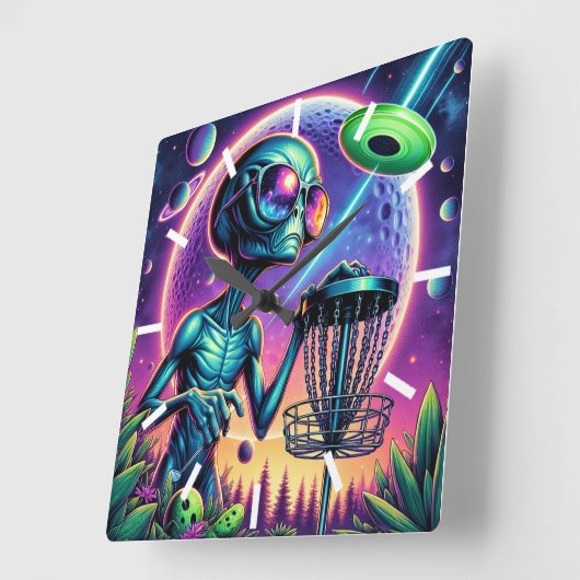 Het is tijd om te disc golf | Vreemdeling Vierkante Klok (Hoek)