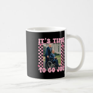 Het is tijd om te gaan Joe Funny Trump 2024 Koffiemok
