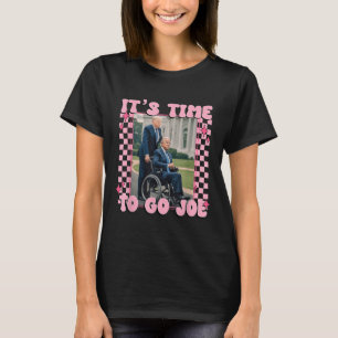 Het is tijd om te gaan Joe Funny Trump 2024 T-shirt