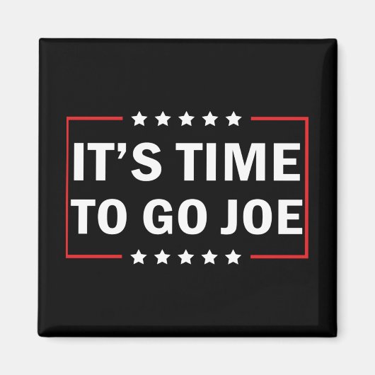 Het is tijd om te gaan Joe Magneet (Voorkant)
