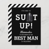 Het is tijd om te gaan zitten! | Zal dat zo zijn? Kaart (Voorkant / Achterkant)