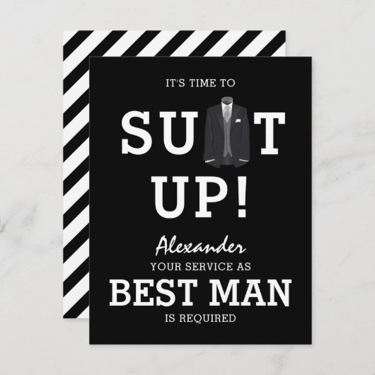 Het is tijd om te gaan zitten! | Zal dat zo zijn? Kaart (Voorkant / Achterkant)