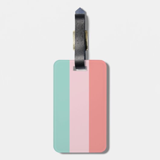 "Het is tijd om te ontspannen" Bagagelabel (Achterkant verticaal)