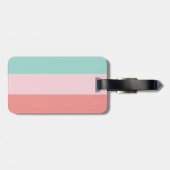 "Het is tijd om te ontspannen" Bagagelabel (Achterkant horizontaal)