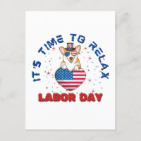 Het is tijd om te ontspannen Labor Day, Welsh Corg