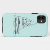 Het is tijd om te reizen Case-Mate iPhone case (Achterkant (horizontaal))