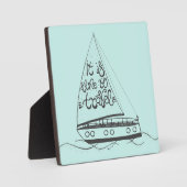 Het is tijd om te reizen fotoplaat (Voorkant)