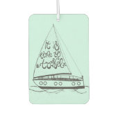 Het is tijd om te reizen luchtverfrisser (Voorkant)