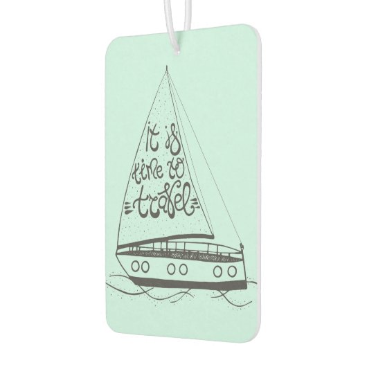 Het is tijd om te reizen luchtverfrisser (Links)