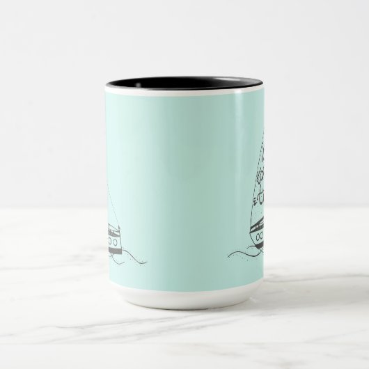 Het is tijd om te reizen mok (Midden)