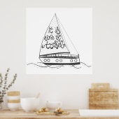 Het is tijd om te reizen poster (Keuken)
