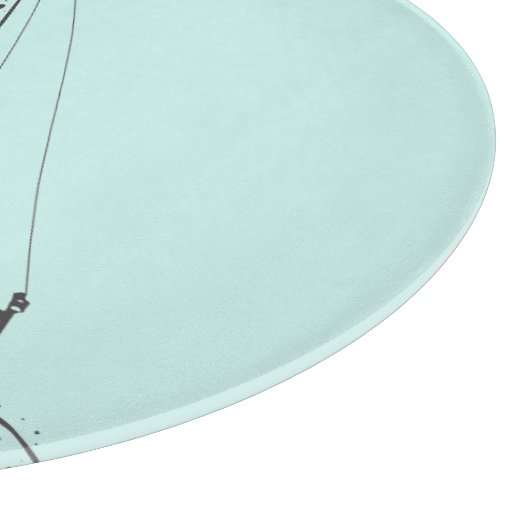 Het is tijd om te reizen snijplank (Hoek)