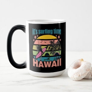 Het is tijd om te surfen - Hawaii Magische Mok