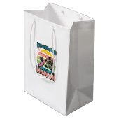 Het is tijd om te surfen - Hawaii Medium Cadeauzakje (Achterkant Gekanteld)