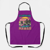 Het is tijd om te surfen - Hawaii Schort (Voorkant)