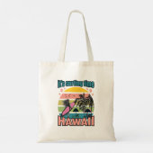 Het is tijd om te surfen - Hawaii Tote Bag (Achterkant)