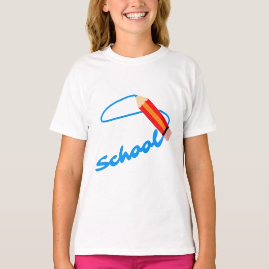 Het is tijd om terug naar school te gaan t-shirt (Voorkant)