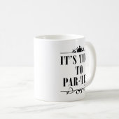 Het is tijd om thee te zetten koffiemok (Voorkant rechts)