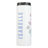 Het is tijd, slijmliefhebbers regenboog thermosbeker (Achterkant)