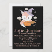 HET IS TIJD VAN DE HALLOWEEN PARTIJ. KAART (Voorkant)