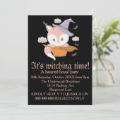 HET IS TIJD VAN DE HALLOWEEN PARTIJ. KAART (Staand voorkant)