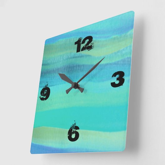 Het is tijd vierkante klok (Hoek)